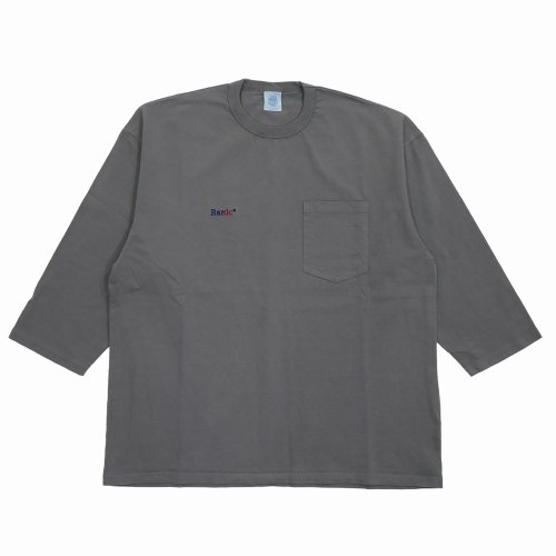 他の写真1: ROUGH AND RUGGED/DESIGN QS（GRAY）［刺繍+プリント7分袖ポケT-25春夏］