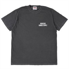 画像2: PORKCHOP/BAR&SHIELD TEE（ASH BLACK）［プリントT-25春夏］ (2)