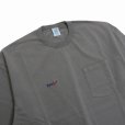 画像3: ROUGH AND RUGGED/DESIGN QS（GRAY）［刺繍+プリント7分袖ポケT-25春夏］