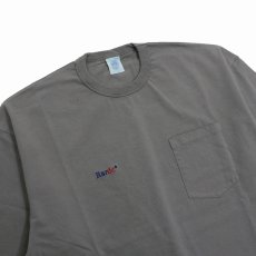 画像3: 【30％OFF】ROUGH AND RUGGED/DESIGN QS（GRAY）［刺繍+プリント7分袖ポケT-25春夏］ (3)
