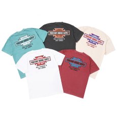 画像5: PORKCHOP/BAR&SHIELD TEE（MINT GREEN）［プリントT-25春夏］ (5)