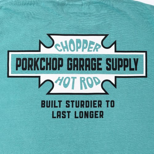 他の写真3: PORKCHOP/BAR&SHIELD TEE（MINT GREEN）［プリントT-25春夏］