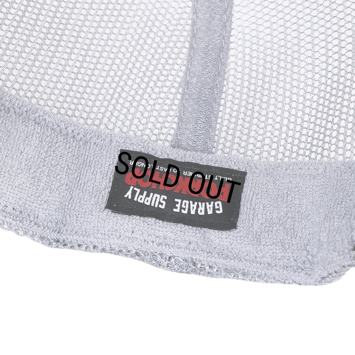 画像4: PORKCHOP/CHOP YOUR OWN WOOD CAP 2025（GRAY）［メッシュキャップ-25春夏］ (4)