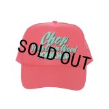 PORKCHOP/CHOP YOUR OWN WOOD CAP 2025（RED）［メッシュキャップ-25春夏］