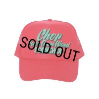 PORKCHOP/CHOP YOUR OWN WOOD CAP 2025（RED）［メッシュキャップ-25春夏］