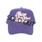 PORKCHOP/CHOP YOUR OWN WOOD CAP 2025（PURPLE）［メッシュキャップ-25春夏］