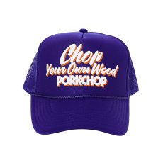 画像1: PORKCHOP/CHOP YOUR OWN WOOD CAP 2025（PURPLE）［メッシュキャップ-25春夏］ (1)