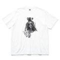 RATS/RATMAN TEE（WHITE）［プリントT-25春夏］
