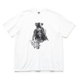 RATS/RATMAN TEE（WHITE）［プリントT-25春夏］