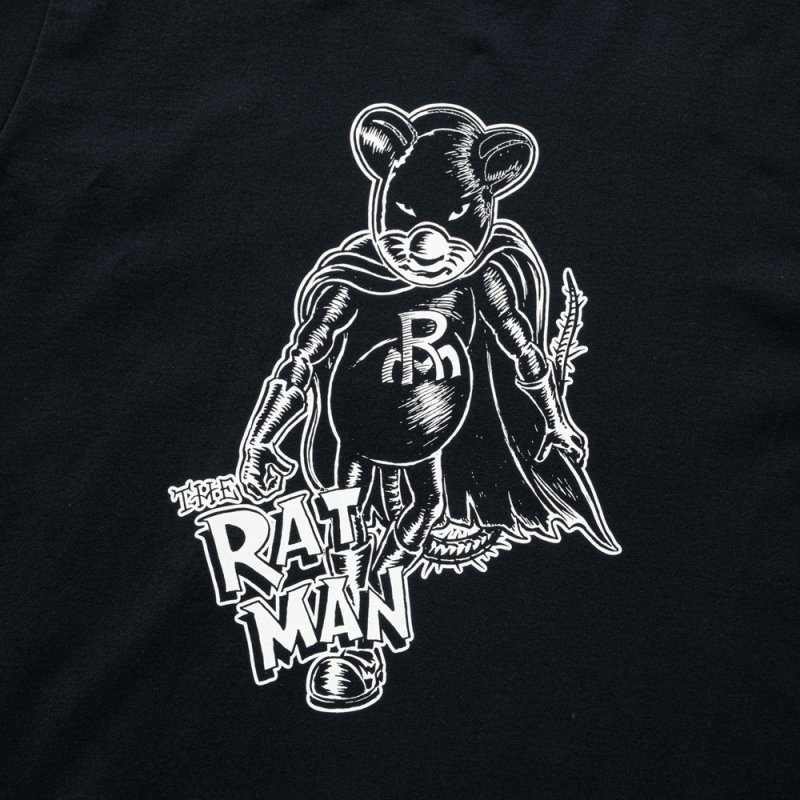 画像3: RATS/RATMAN TEE（BLACK）［ラットマンT-25春夏］