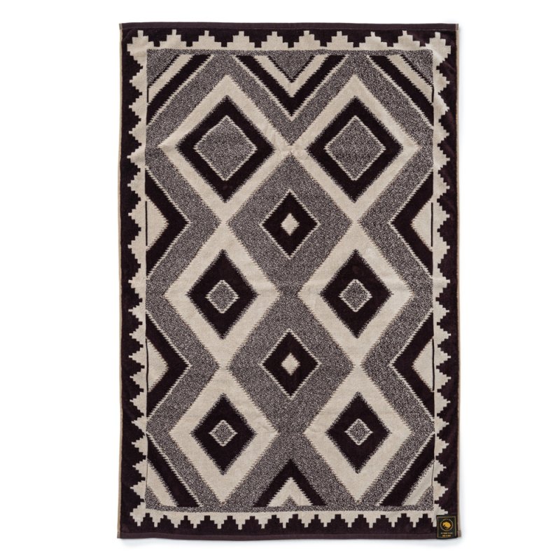 画像1: RATS/TOWEL BLANKET（BROWN/BEIGE）［タオルブランケット-25春夏］