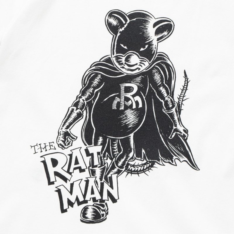 画像3: RATS/RATMAN TEE（WHITE）［ラットマンT-25春夏］