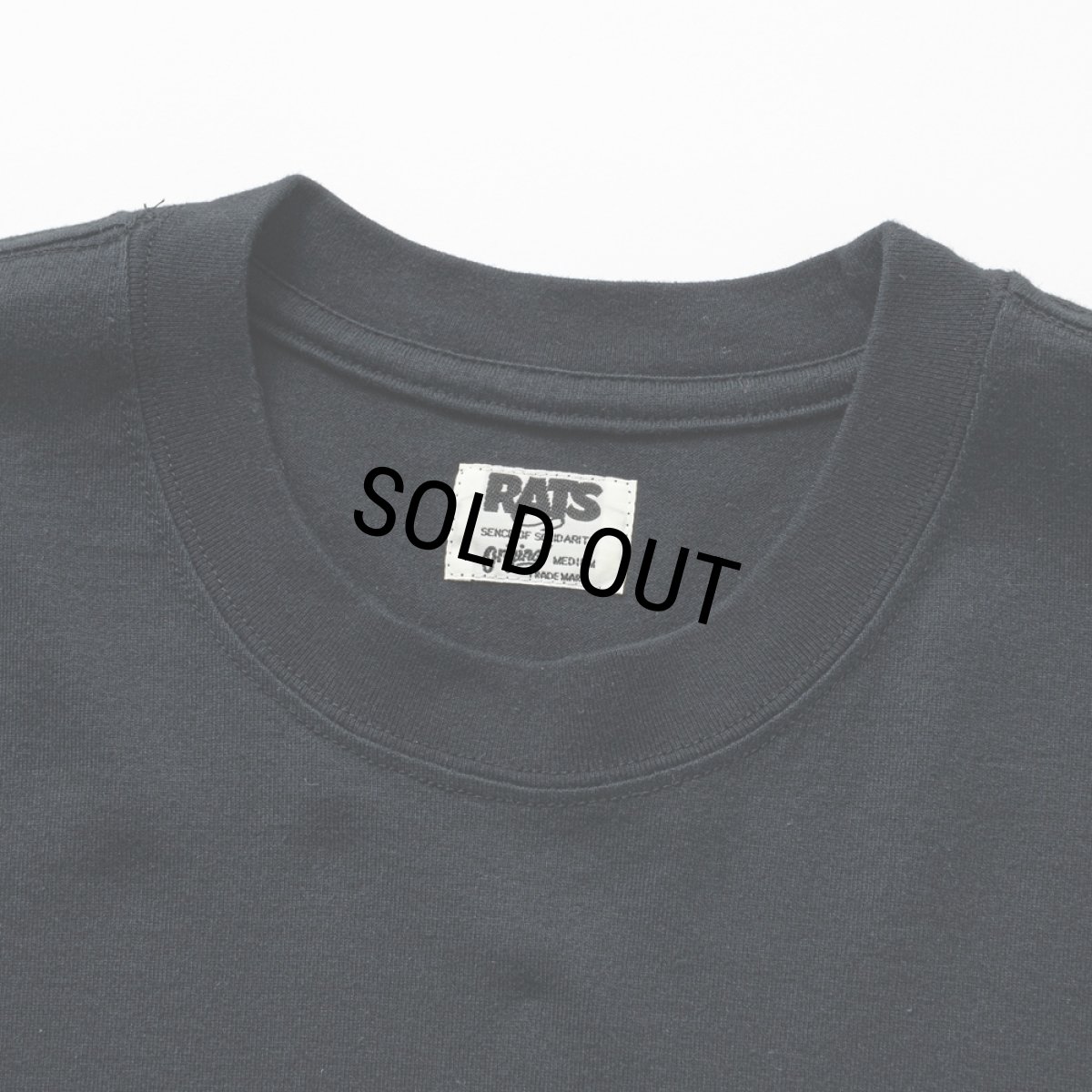 画像3: 【30%OFF】RATS/RATMAN TEE（BLACK）［ラットマンT-25春夏］ (3)
