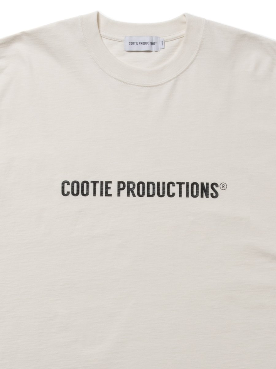 画像2: COOTIE PRODUCTIONS/N/C Jersey Print S/S Tee - 2（Off Ivory）［N/CジャージプリントT-25春夏］ (2)
