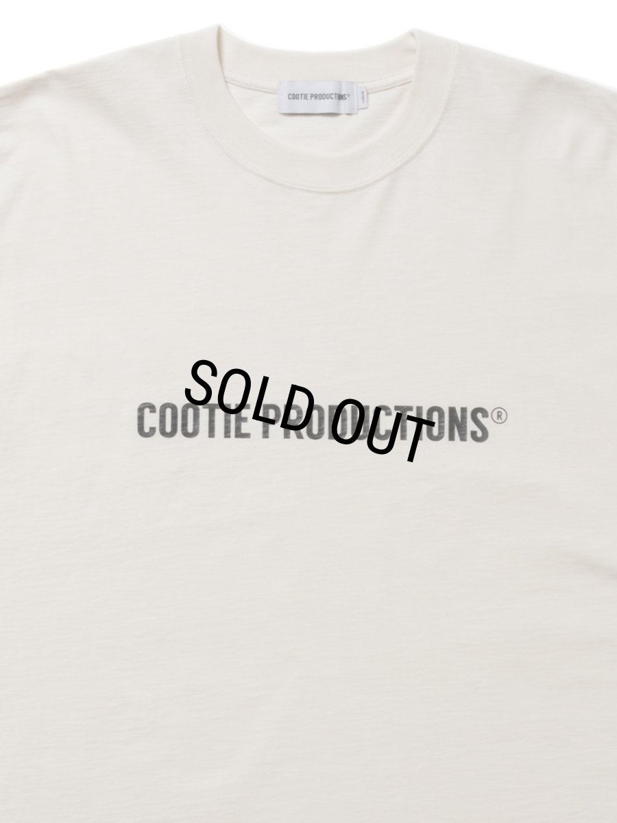 画像2: COOTIE PRODUCTIONS/N/C Jersey Print S/S Tee - 2（Off Ivory）［N/CジャージプリントT-25春夏］ (2)