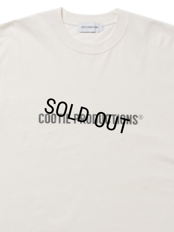 COOTIE PRODUCTIONS/N/C Jersey Print S/S Tee - 2（Off Ivory）［N/C