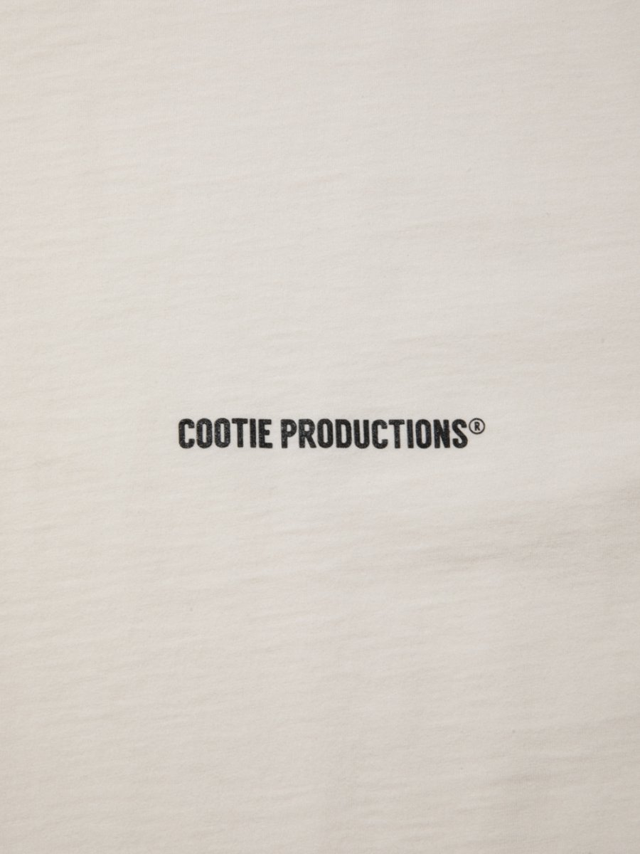 画像2: COOTIE PRODUCTIONS/N/C Jersey Print S/S Tee - 1（Off Ivory）［N/CジャージプリントT-25春夏］ (2)