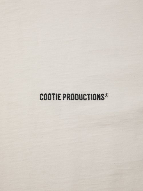 他の写真2: COOTIE PRODUCTIONS/N/C Jersey Print S/S Tee - 1（Off Ivory）［N/CジャージプリントT-25春夏］