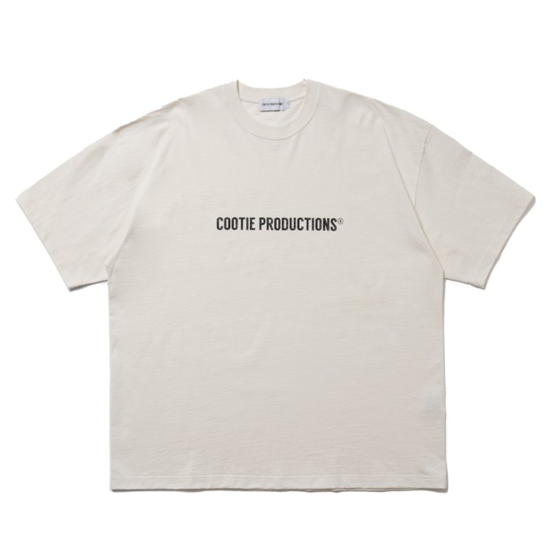 画像1: COOTIE PRODUCTIONS/N/C Jersey Print S/S Tee - 2（Off Ivory）［N/CジャージプリントT-25春夏］