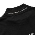 画像7: CALEE × ovys MOCK NECK BACK MESH S/S TEE ＜B TYPE＞（BLACK）［モックネックT-25春夏］