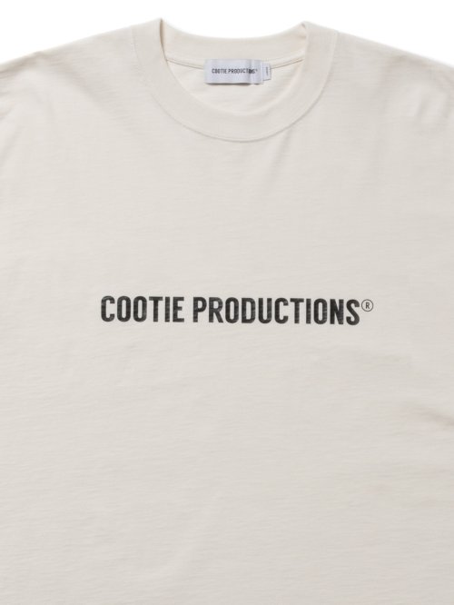他の写真2: COOTIE PRODUCTIONS/N/C Jersey Print S/S Tee - 2（Off Ivory）［N/CジャージプリントT-25春夏］