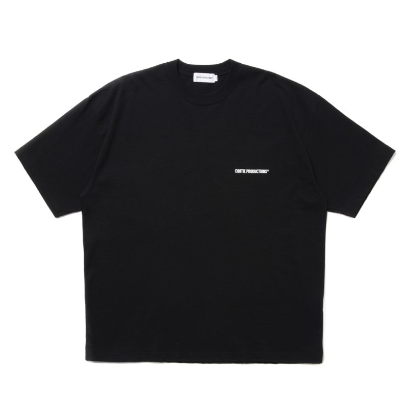 画像1: COOTIE PRODUCTIONS/N/C Jersey Print S/S Tee - 1（Black）［N/CジャージプリントT-25春夏］