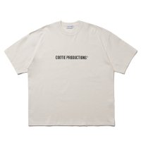 COOTIE PRODUCTIONS/N/C Jersey Print S/S Tee - 2（Off Ivory）［N/CジャージプリントT-25春夏］