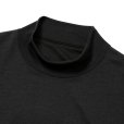画像3: CALEE × ovys MOCK NECK BACK MESH S/S TEE ＜B TYPE＞（BLACK）［モックネックT-25春夏］