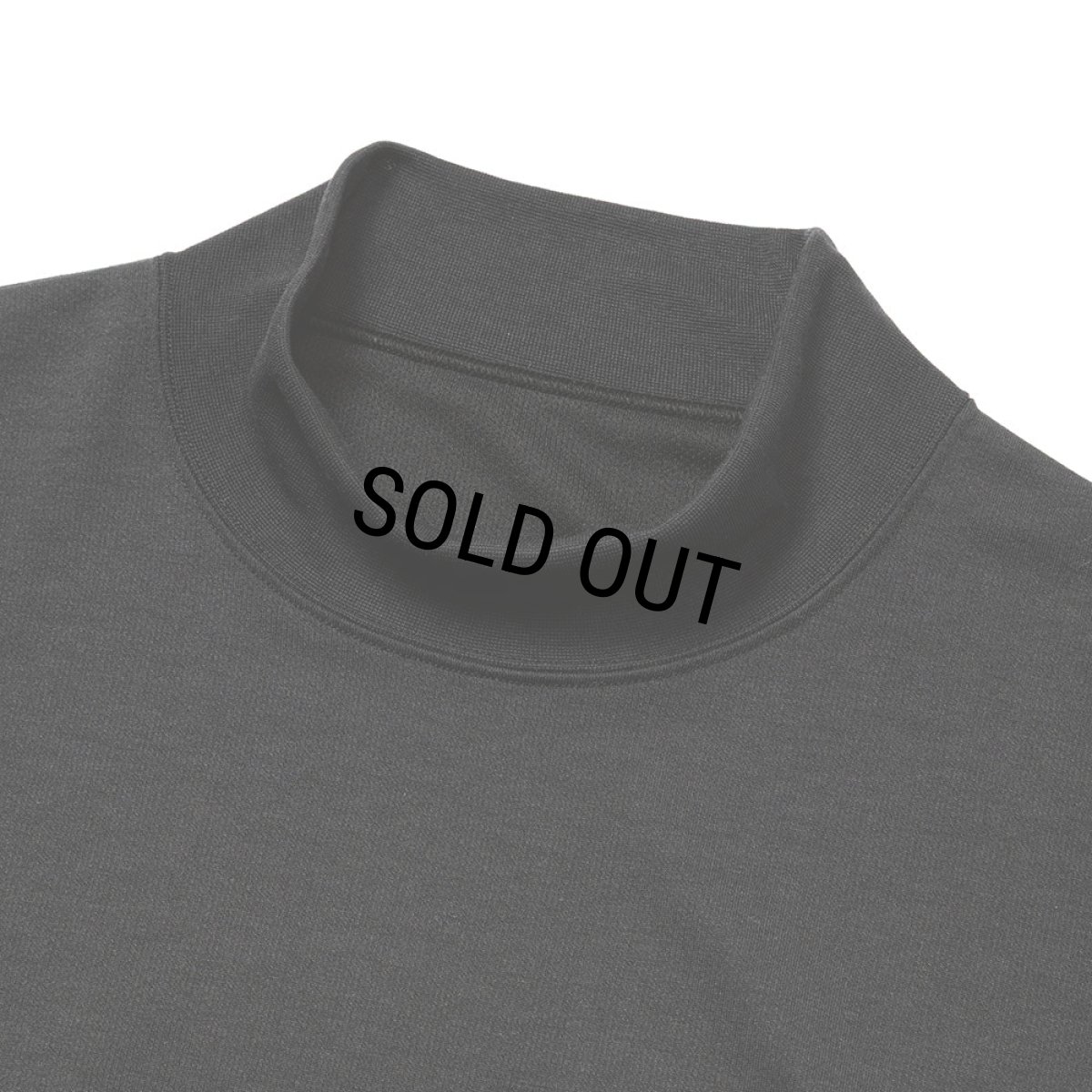 画像3: CALEE × ovys MOCK NECK BACK MESH S/S TEE ＜B TYPE＞（BLACK）［モックネックT-25春夏］ (3)