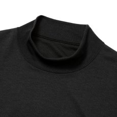 画像3: CALEE × ovys MOCK NECK BACK MESH S/S TEE ＜B TYPE＞（BLACK）［モックネックT-25春夏］ (3)
