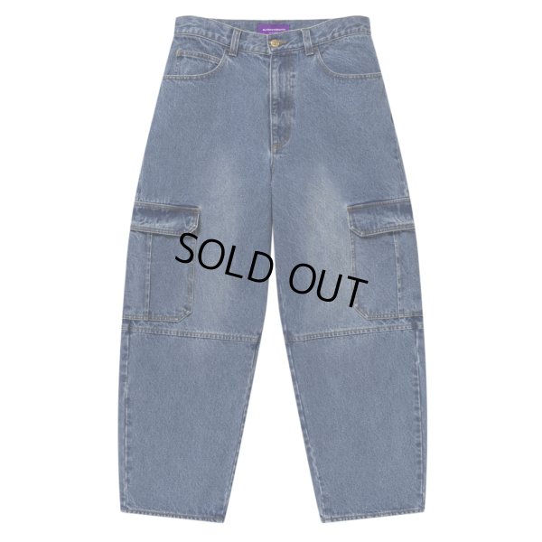 画像1: BlackEyePatch/URBAN ARROWS STITCHED CARGO JEANS（INDIGO）