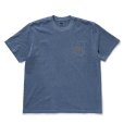 画像1: RATS/PIGMENT DYED POCKET TEE（NAVY）［ピグメント染めポケT-25春夏］ (1)