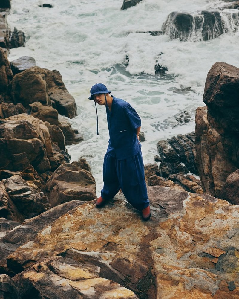 画像3: TIGHTBOOTH/POPPY BALLOON PANTS（Navy）［ポピーバルーンパンツ-25春夏］