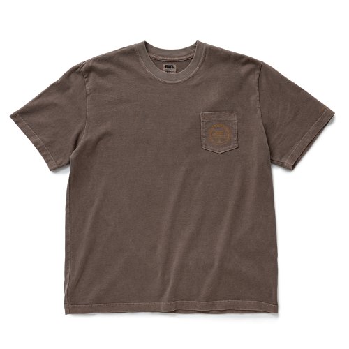 他の写真1: RATS/PIGMENT DYED POCKET TEE（BROWN）［ピグメント染めポケT-25春夏］