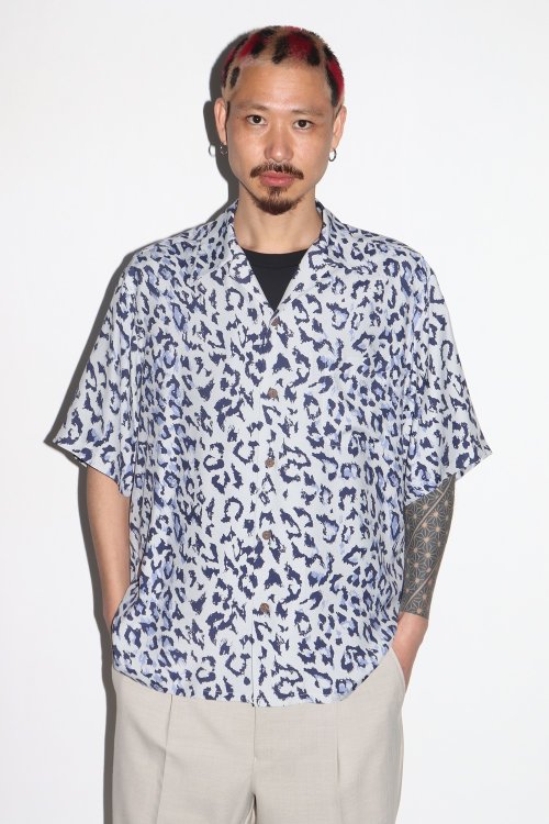 他の写真2: WACKO MARIA/LEOPARD HAWAIIAN SHIRT（GRAY）［レオパードハワイアンシャツ-25春夏］