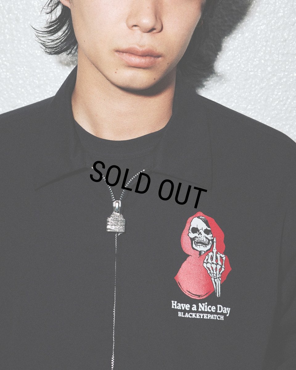 画像3: BlackEyePatch/HAVE A NICE DAY DRIZZLER JACKET（BLACK） (3)