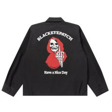 画像1: BlackEyePatch/HAVE A NICE DAY DRIZZLER JACKET（BLACK） (1)