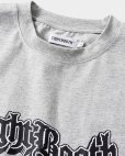 画像2: TIGHTBOOTH/3D LOGO S/S T-SHIRT（Heather Grey）［プリントT-25春夏］ (2)