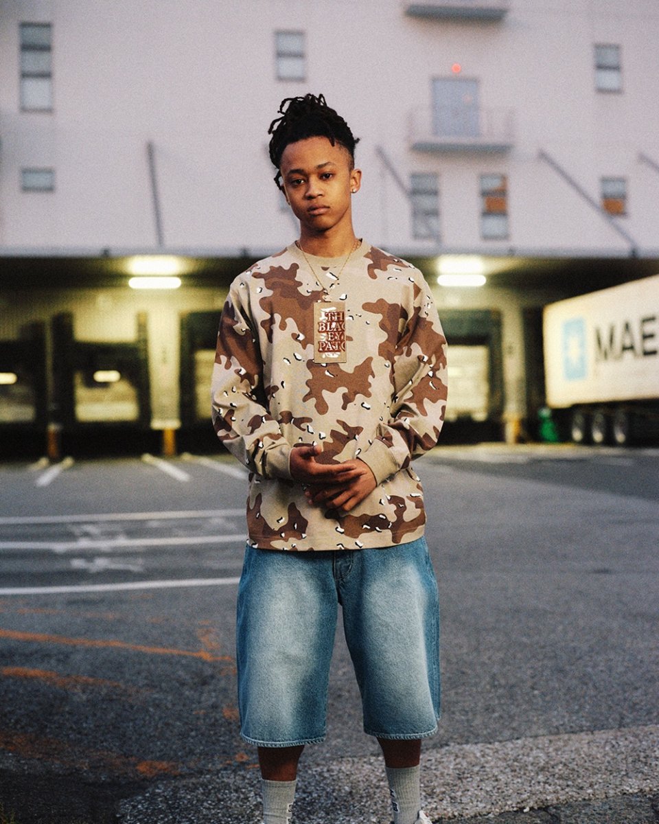 画像3: BlackEyePatch/HWC LABEL L/S TEE（DESERT CAMO） (3)