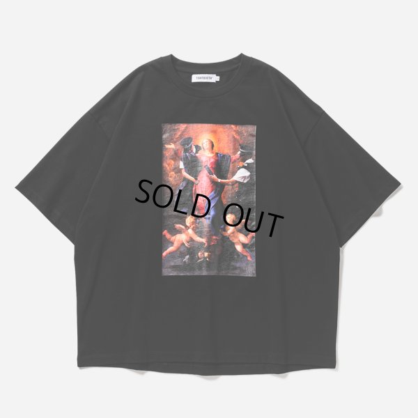 画像1: TIGHTBOOTH/POLICE CHECKUP S/S T-SHIRT（Black）［プリントT-25春夏］