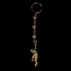 画像1: exodus/COCK & PUSSY KEYCHAIN（×D.O.D）（A.GOLD）［キーチェーン-25春夏］ (1)