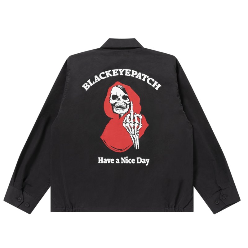画像2: BlackEyePatch/HAVE A NICE DAY DRIZZLER JACKET（BLACK）