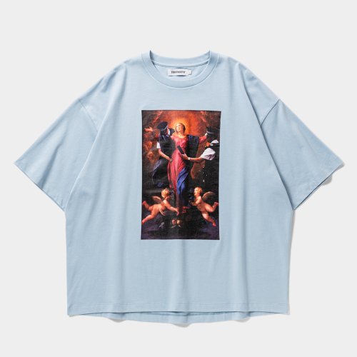 他の写真1: TIGHTBOOTH/POLICE CHECKUP S/S T-SHIRT（Sax）［プリントT-25春夏］