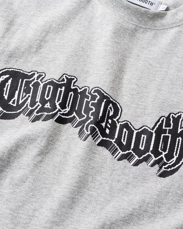 画像3: TIGHTBOOTH/3D LOGO S/S T-SHIRT（Heather Grey）［プリントT-25春夏］
