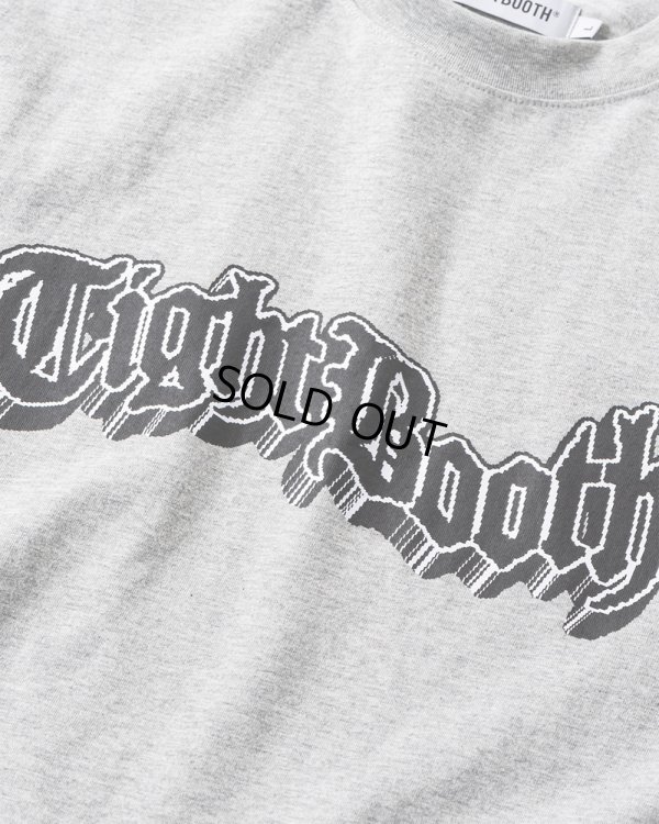 画像3: TIGHTBOOTH/3D LOGO S/S T-SHIRT（Heather Grey）［プリントT-25春夏］