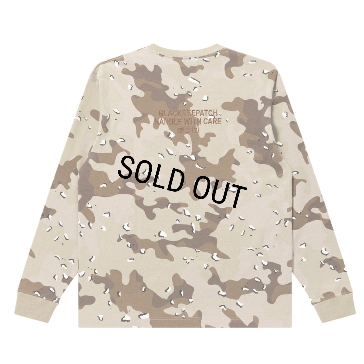 画像2: BlackEyePatch/HWC LABEL L/S TEE（DESERT CAMO） (2)