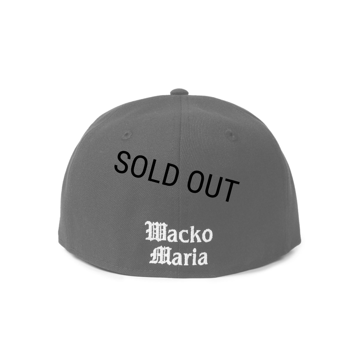 画像2: WACKO MARIA/NEW ERA / 59FIFTY（BLACK/WHITE）［59FIFTYキャップ-25春夏］ (2)