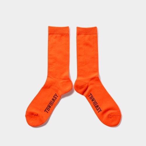 他の写真2: TIGHTBOOTH/LABEL LOGO SOCKS（Orange）［ラベルロゴソックス-25春夏］