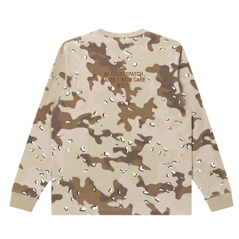 画像2: BlackEyePatch/HWC LABEL L/S TEE（DESERT CAMO）
