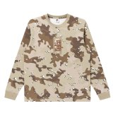 BlackEyePatch/HWC LABEL L/S TEE（DESERT CAMO）